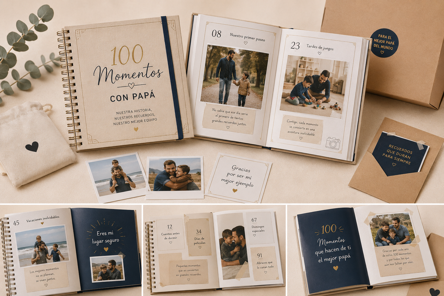 Álbum 100 Momentos con Papá