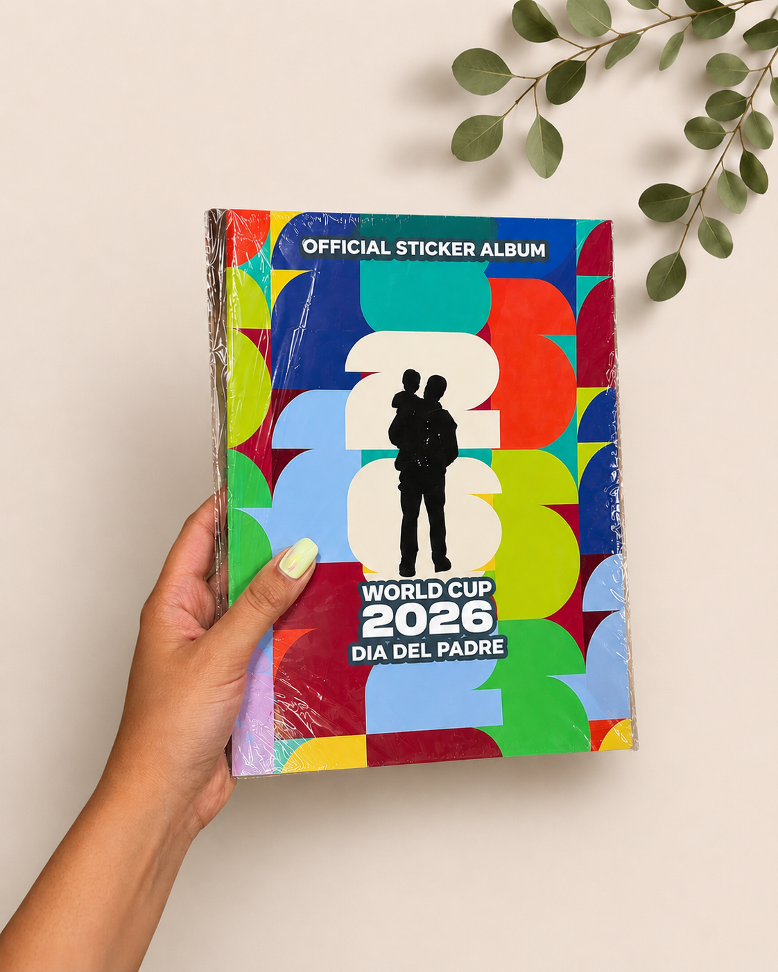 Álbum de stickers personalizado para papá