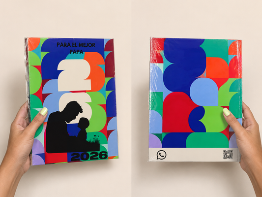 Álbum de stickers personalizado para papá