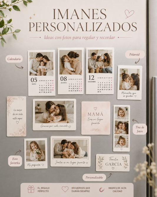 Imanes personalizado 7 Unidades