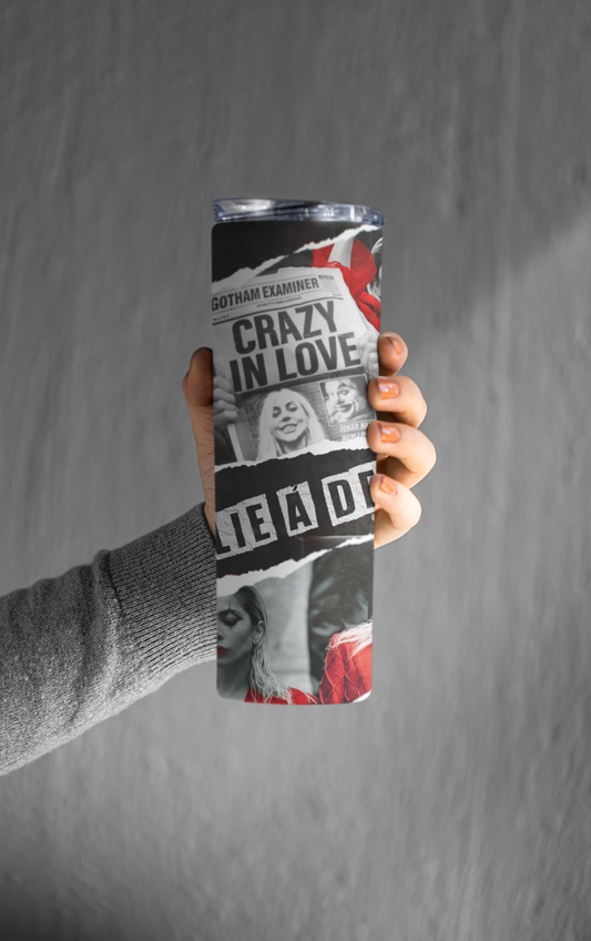 Crazy in love tumbler 20oz