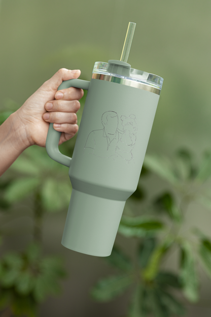 Tumbler silueta personalizable